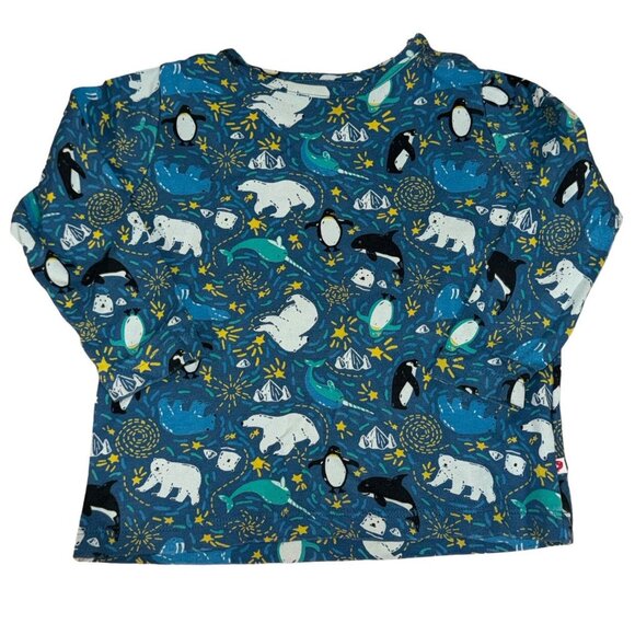 Piccalilly Arctic Long Sleeve Shirt Size 18-24 Months - Picture 1 of 3